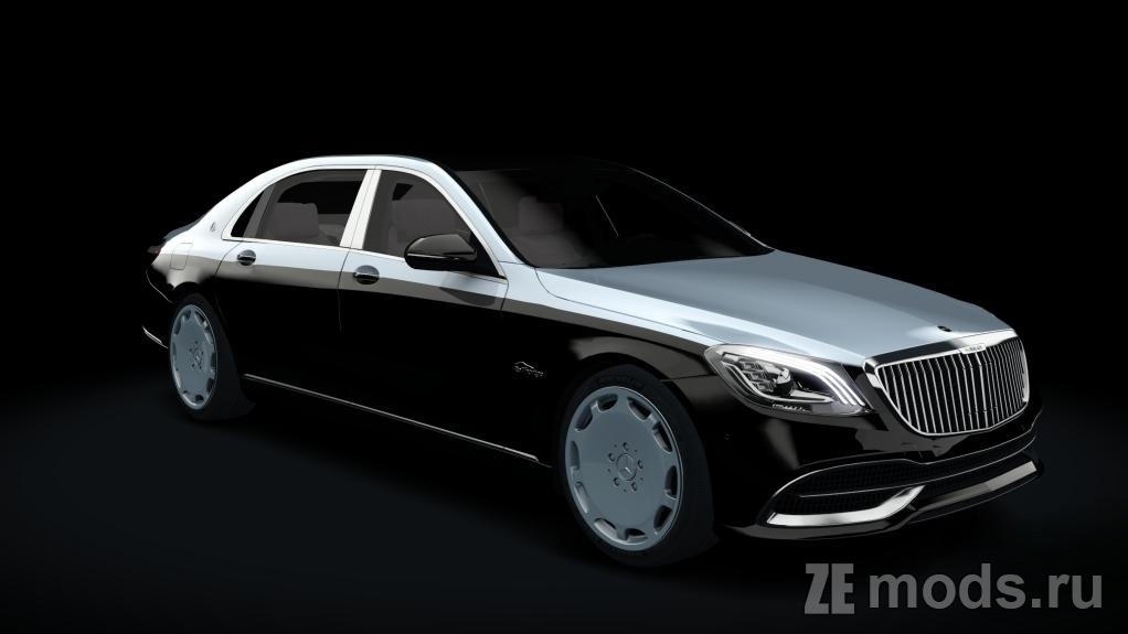 Мод Mercedes-Benz W222 S650 Maybach (1.1) для Assetto Corsa