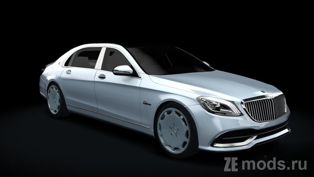 Мод Mercedes-Benz W222 S650 Maybach (1.1) для Assetto Corsa