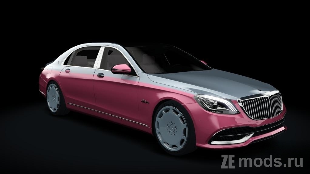 Мод Mercedes-Benz W222 S650 Maybach (1.1) для Assetto Corsa