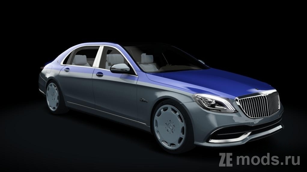 Мод Mercedes-Benz W222 S650 Maybach (1.1) для Assetto Corsa