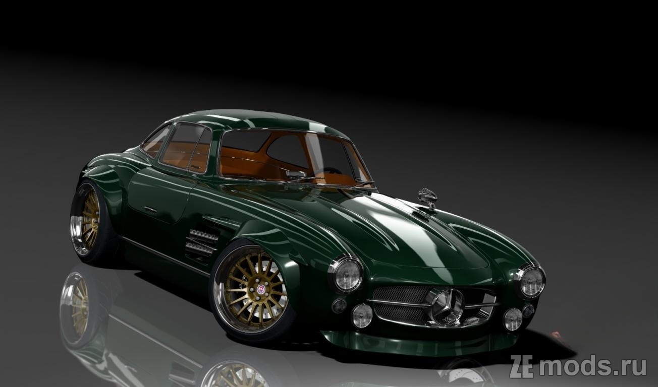 Мод Mercedes-Benz 300SL Drift Tuner MNR для Assetto Corsa