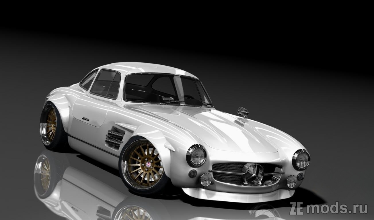 Мод Mercedes-Benz 300SL Drift Tuner MNR для Assetto Corsa