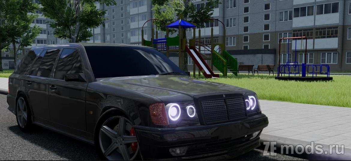 Mercedes-Benz E-Class (S124) (1.0) для BeamNG.Drive (0.32.x)