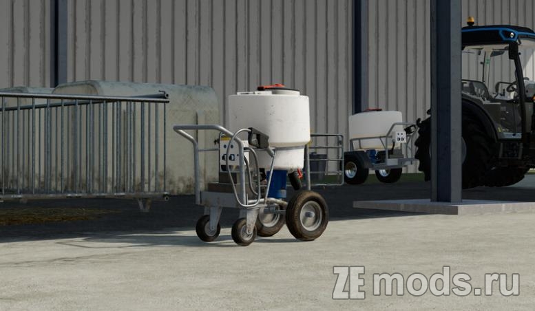 Мод Тележка для молока (Milk Wagon) (1.0) для Farming Simulator 22