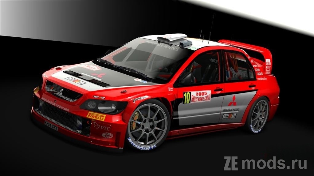 Mitsubishi Lancer EVO WRC05 (1.0) для Assetto Corsa