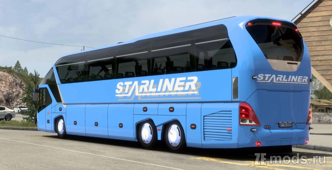 Мод Автобус NeoPlan Starliner 2 для Euro Truck Simulator 2 (1.50)