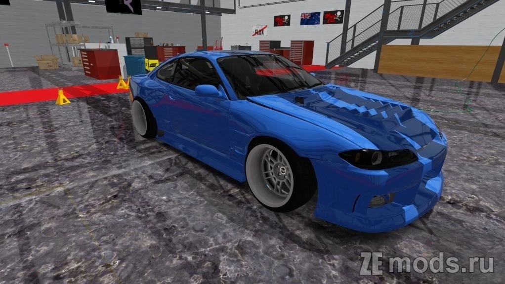 Мод Nissan Silvia S15 The Boys (1.0) для Assetto Corsa