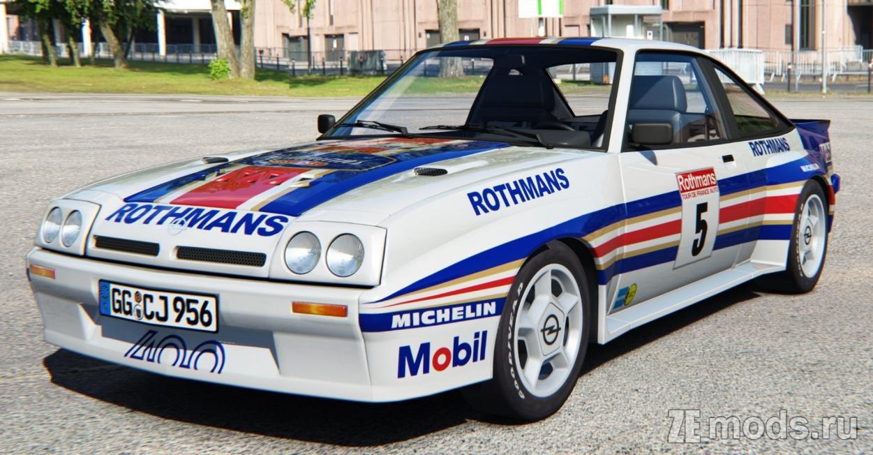 Мод Opel Manta S1 (1.0a) для Assetto Corsa