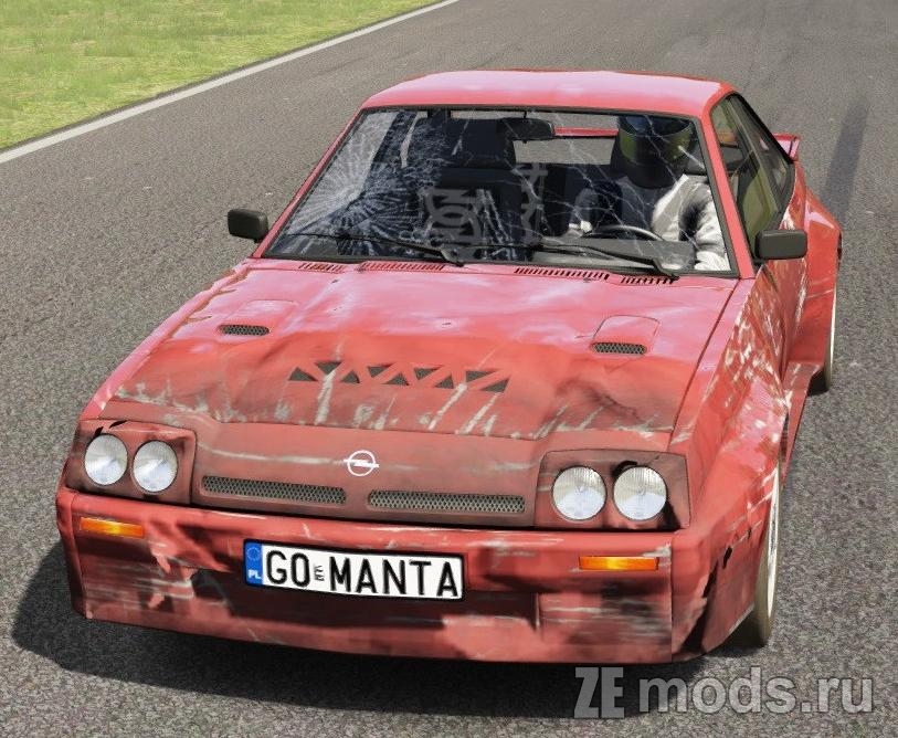 Мод Opel Manta S1 (1.0a) для Assetto Corsa