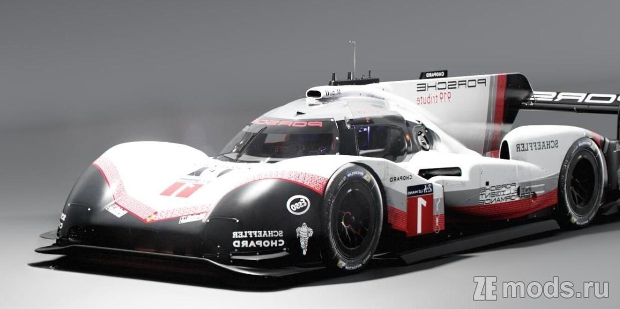 Мод Porsche 919 Hybrid EVO 2018 для Assetto Corsa