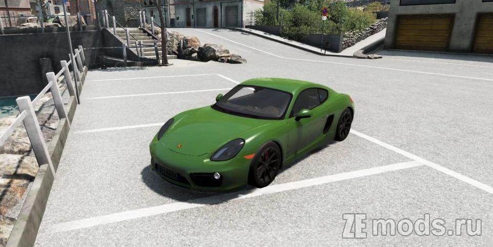 Porsche Cayman (1.0) для BeamNG.Drive