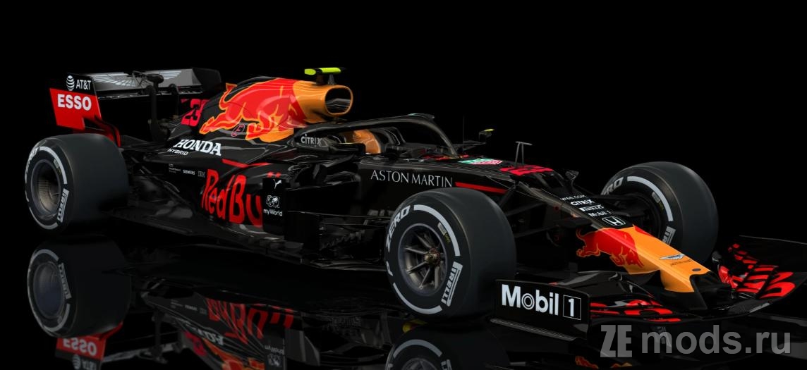 Red Bull Racing RB16 (1.5) для Assetto Corsa