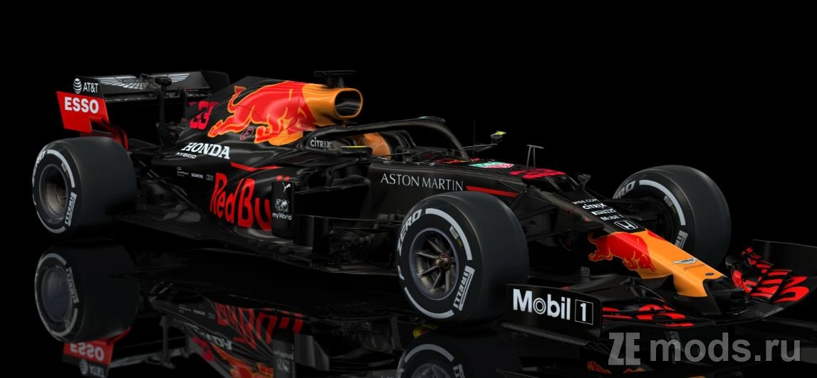 Мод Red Bull Racing RB16 (1.5) для Assetto Corsa