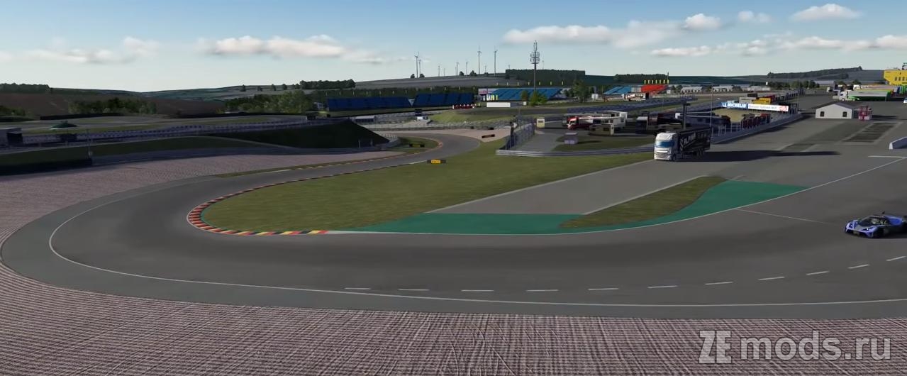 Мод Карта Sachsenring 2022 (1.23) для Assetto Corsa