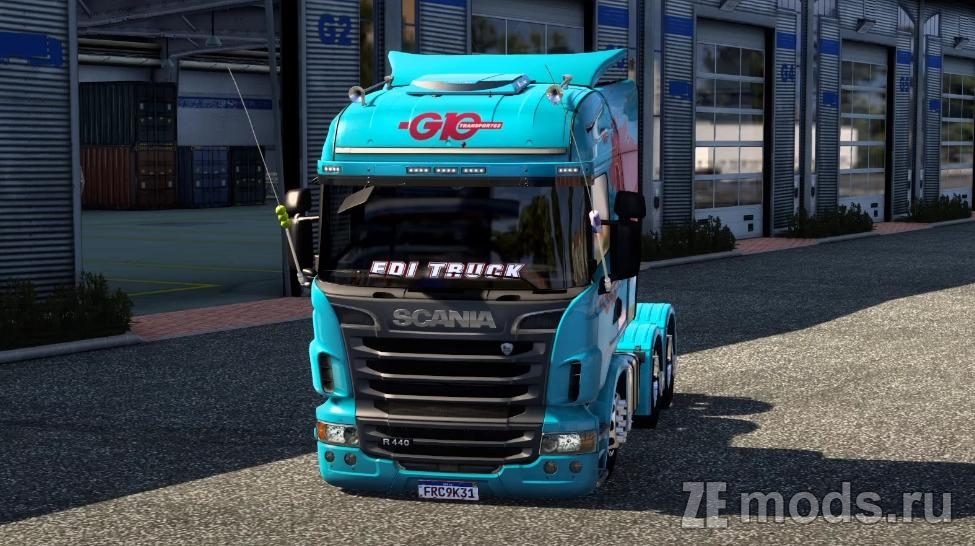 Грузовик Scania R2009 для Euro Truck Simulator 2 (1.50)