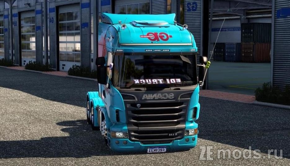 Мод Грузовик Scania R2009 для Euro Truck Simulator 2 (1.50)