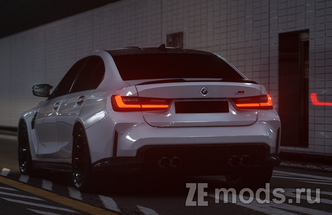 Мод BMW M3 G80 Stage 3 для Assetto Corsa