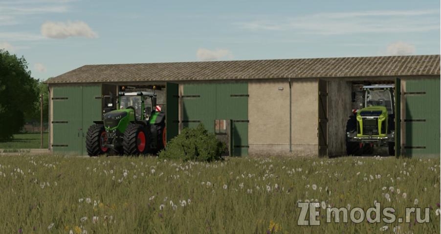 Гараж для тракторов (1.0) для Farming Simulator 22