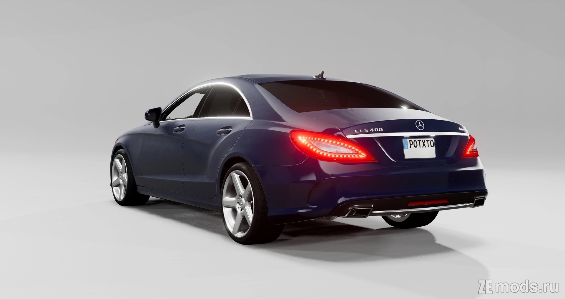 Мод Mercedes-Benz CLS Class (C218, W218, X218) (3.0) для BeamNG.drive (0.32.X)