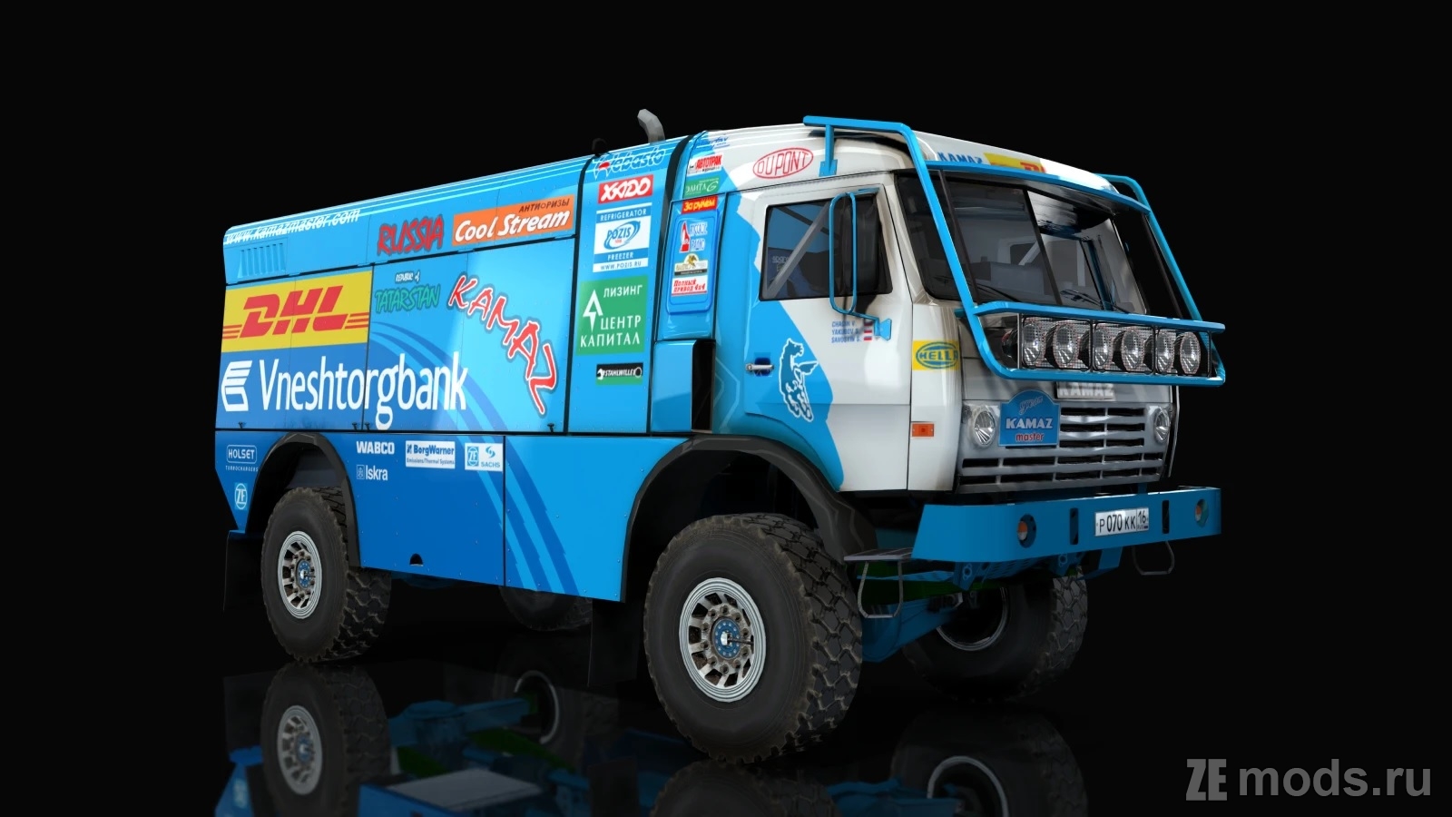 Мод Dakar T4 Kamaz 4911 для Assetto Corsa