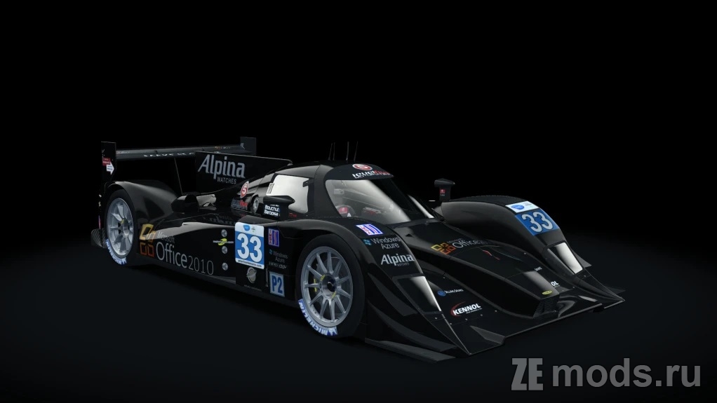 Мод Honda LOLA B11-83 HPD LMP2 (1.1) для Assetto Corsa