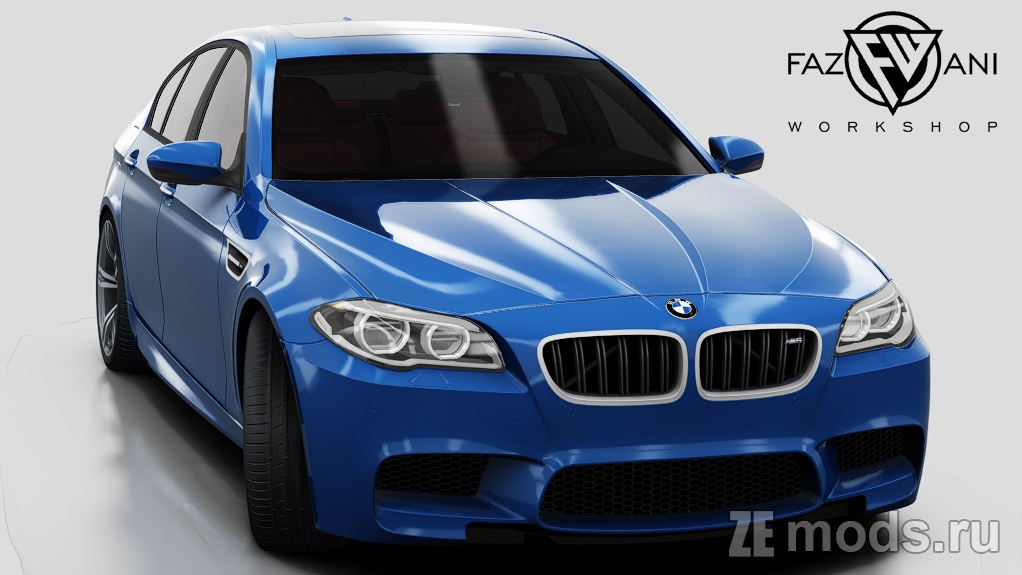 Мод BMW M5 F10 2016 Competition для Assetto Corsa