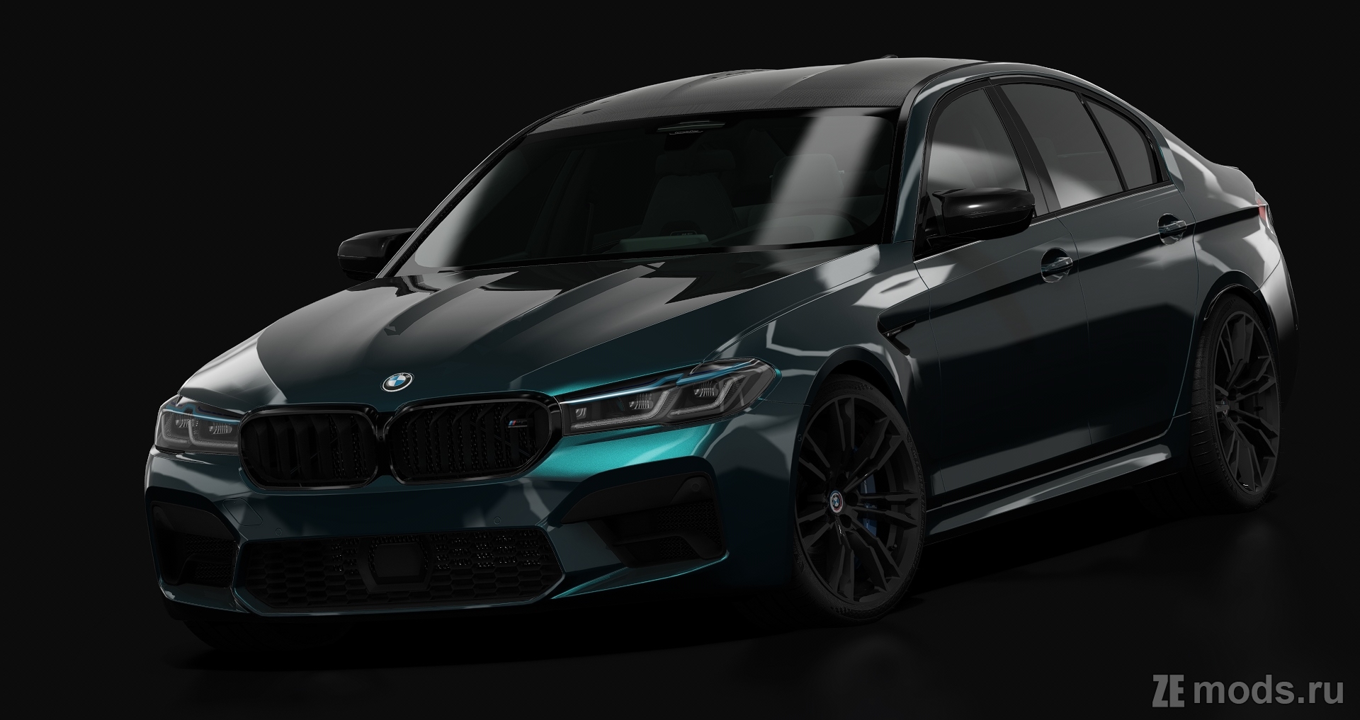 Мод BMW M5 F90 Competition 706 Style для Assetto Corsa