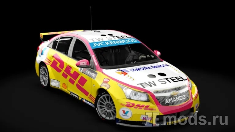 Мод Chevrolet Cruze WTCC для Assetto Corsa