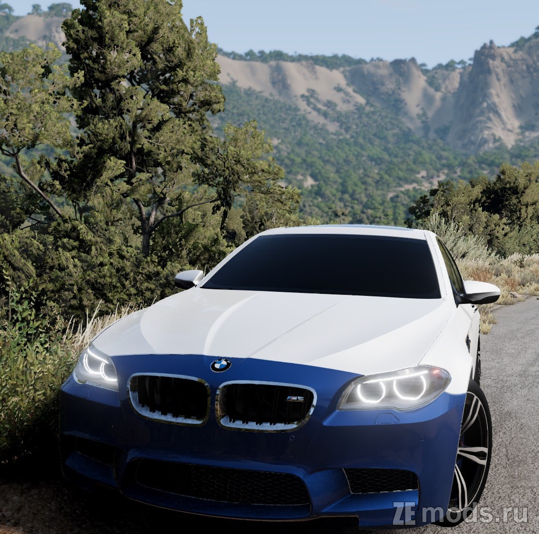 Мод BMW M5 F10 (2.0) для BeamNG.drive (0.32.X)