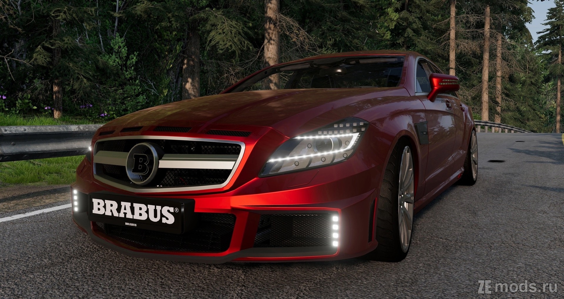 Мод Mercedes-Benz CLS Class (C218, W218, X218) (3.0) для BeamNG.drive (0.32.X)