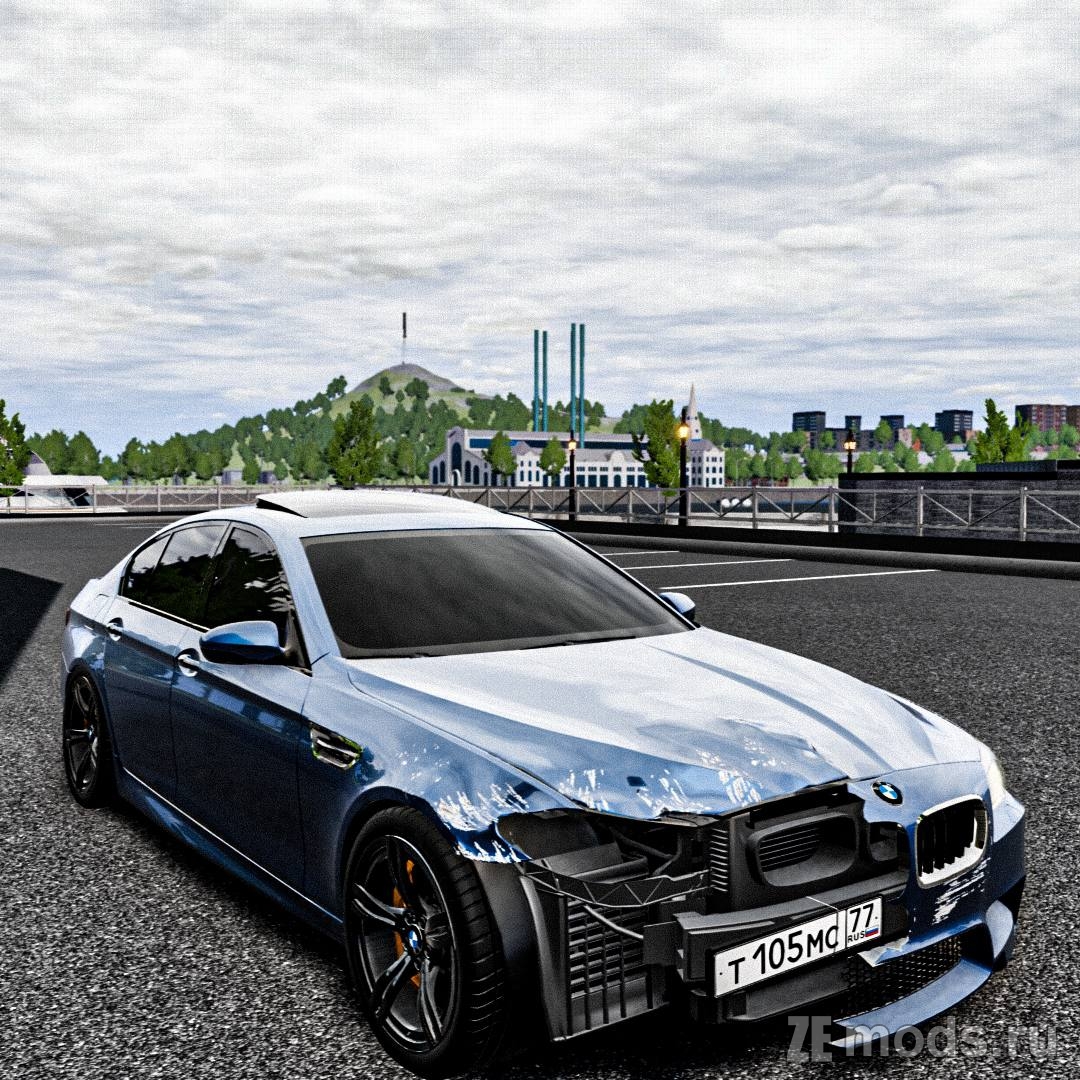 Мод BMW M5 F10 (2.0) для BeamNG.drive (0.32.X)