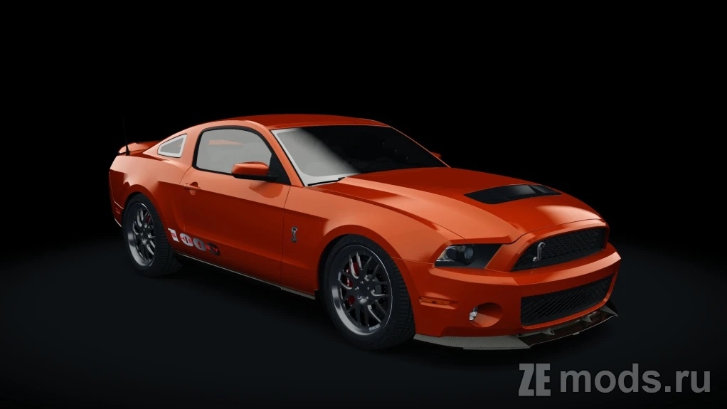 Мод 2012 Shelby 1000 (1.1) для Assetto Corsa