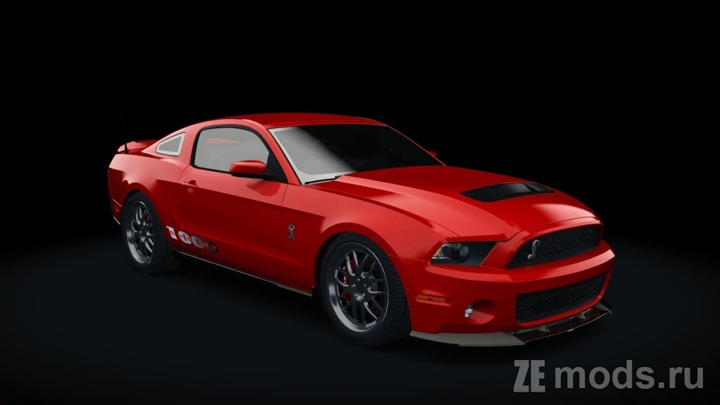 Мод 2012 Shelby 1000 (1.1) для Assetto Corsa