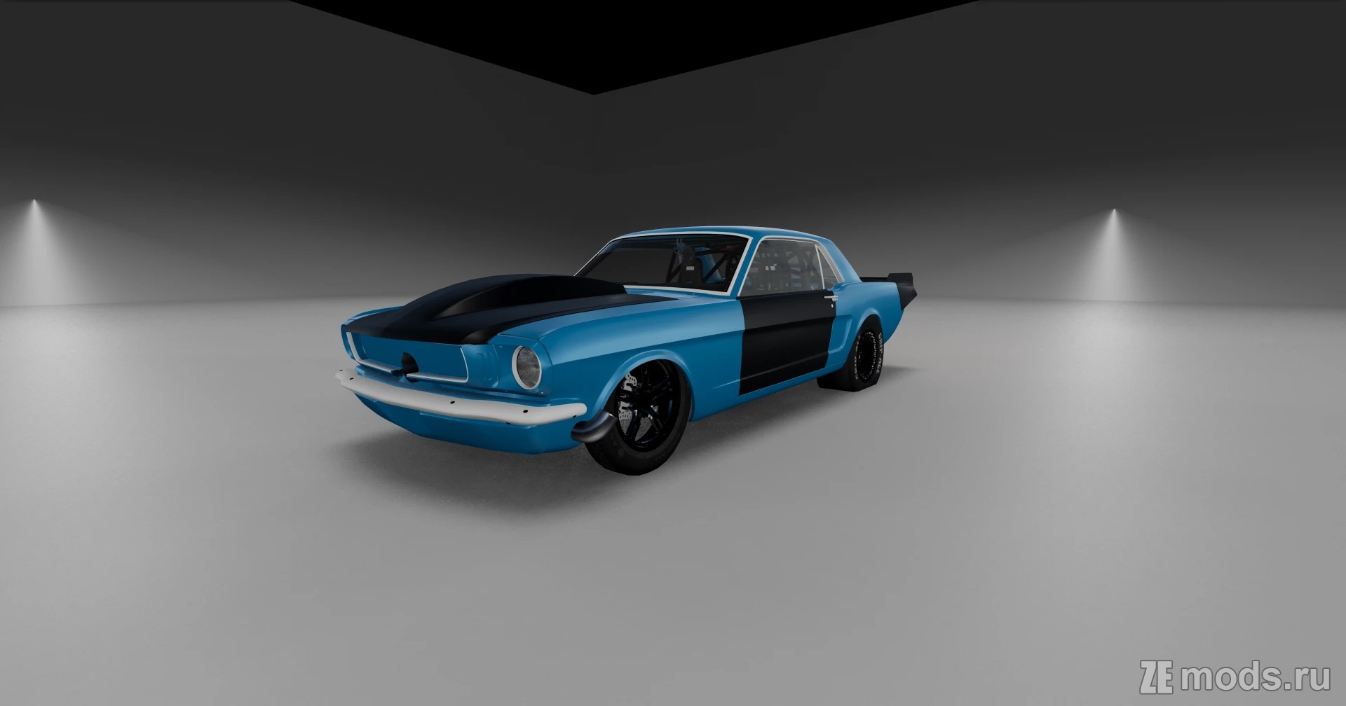 Мод 65' Mustang Drag (1.0) для BeamNG.drive