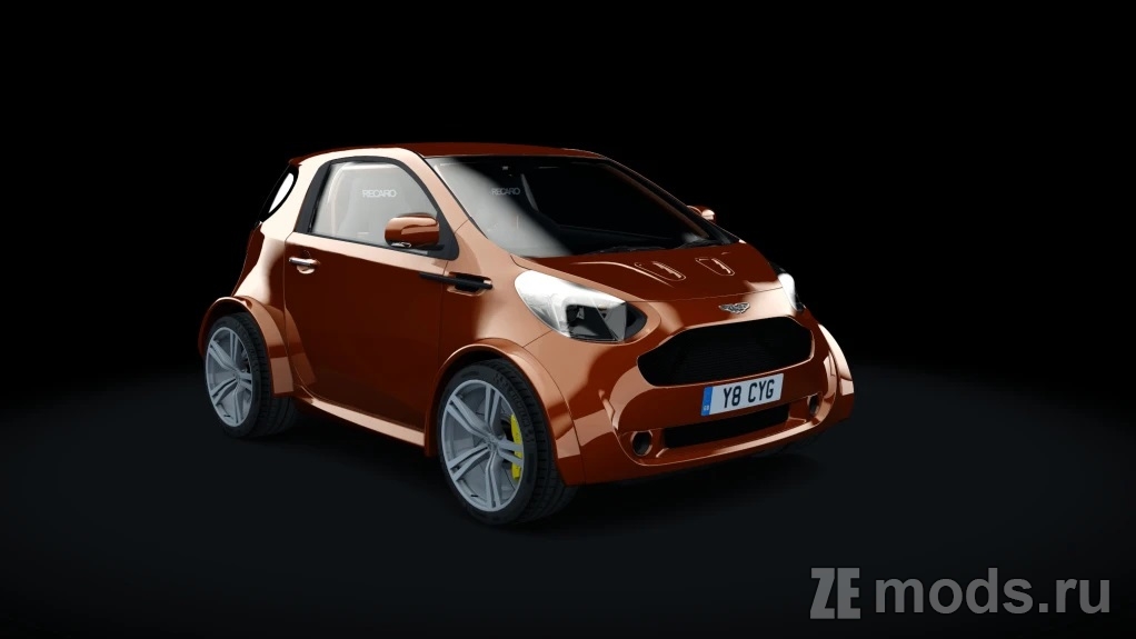 Мод Aston Martin V 8 Cygnet (1.2) для Assetto Corsa