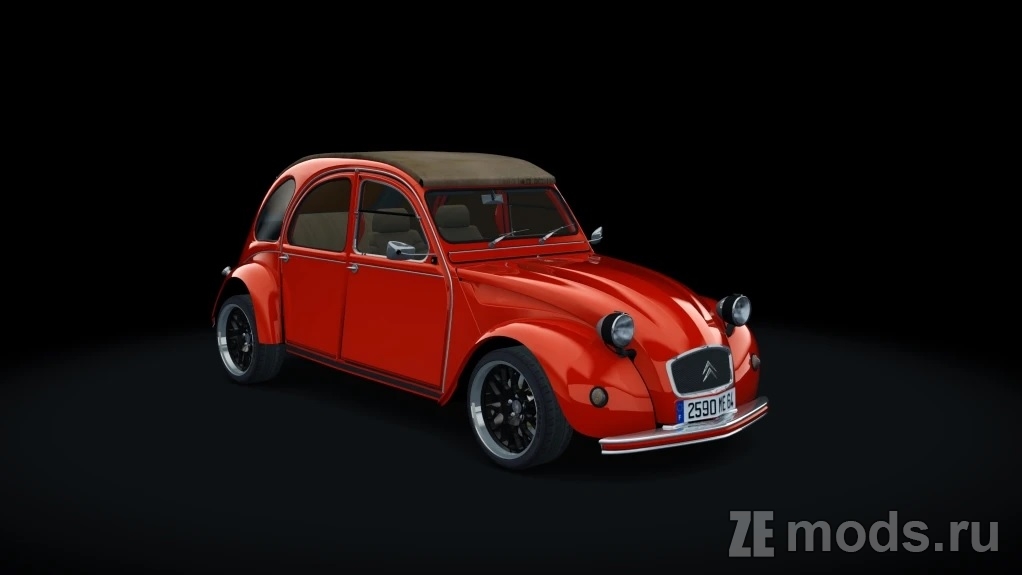 Citroen 2CV 1970 Race (1.1) для Assetto Corsa