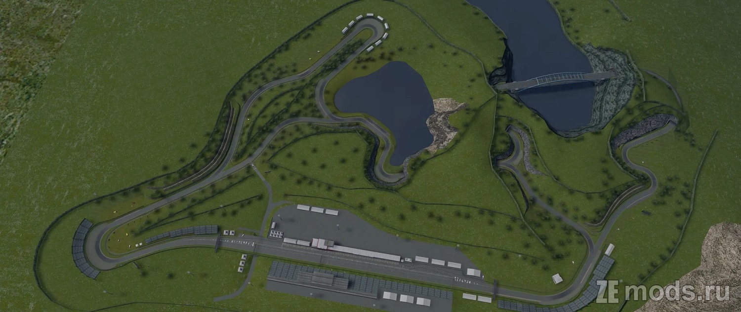 Карта "Gran Valley Speedway" (1.1) для Assetto Corsa