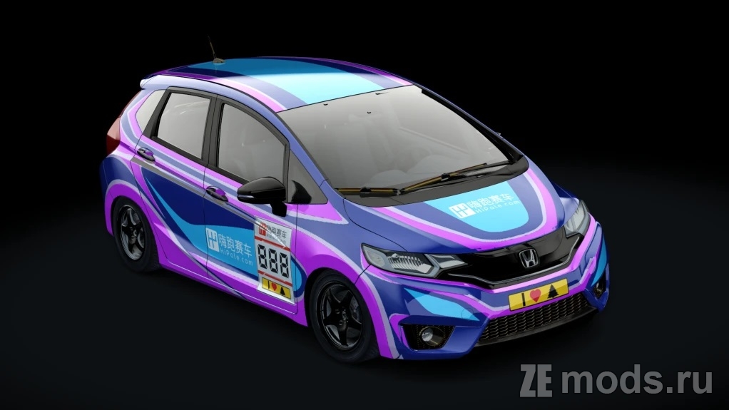 Мод Honda Fit GK S1 (beta 1.3) для Assetto Corsa