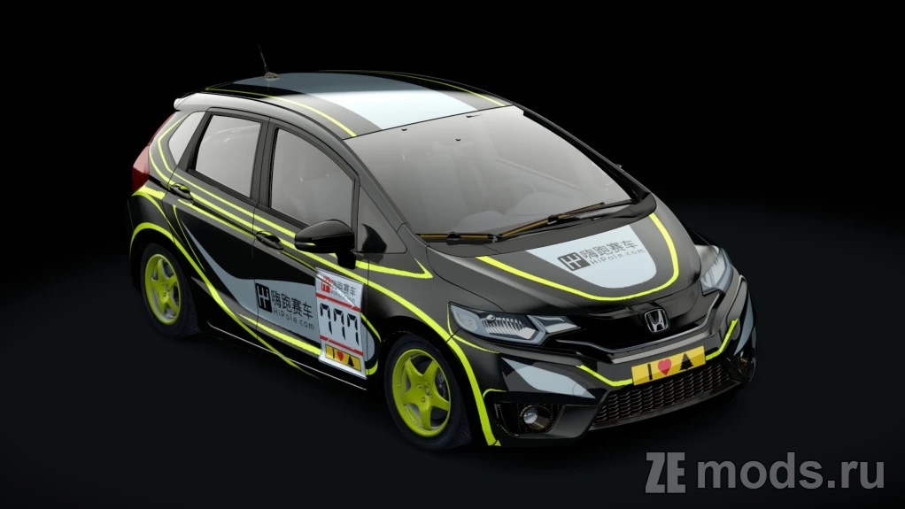 Мод Honda Fit GK S1 (beta 1.3) для Assetto Corsa