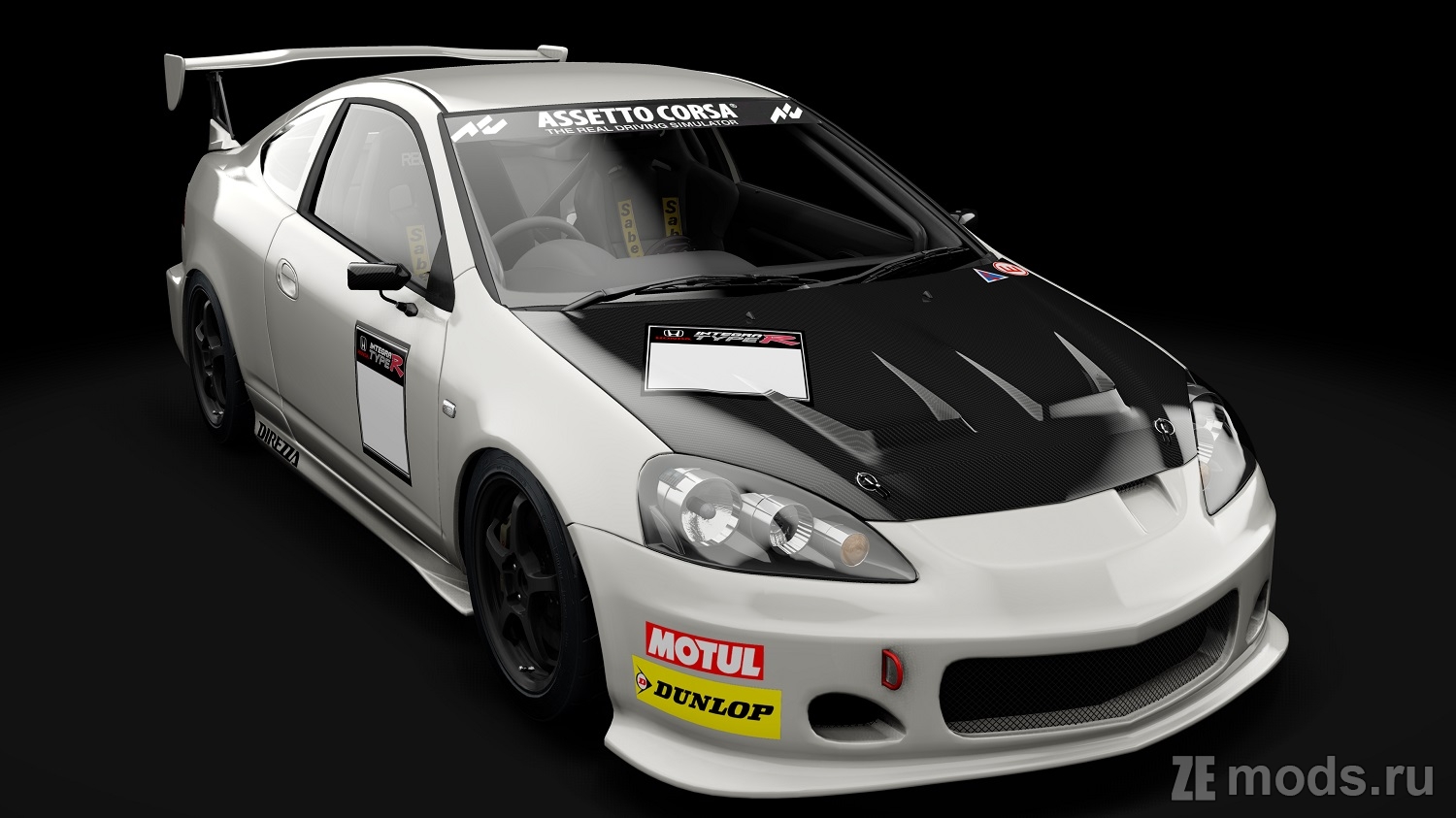 Мод Honda Integra Type R Race 2004 для Assetto Corsa