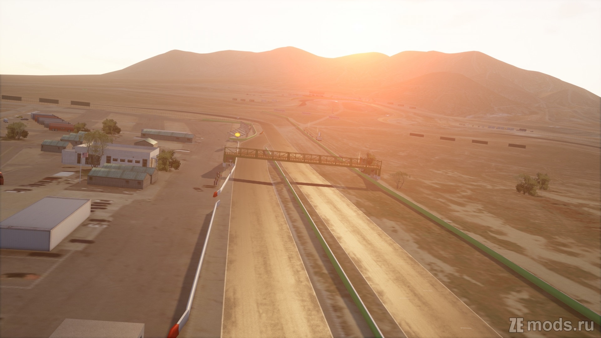 Карта Willow Springs - Big Willow (1.03) для Assetto Corsa