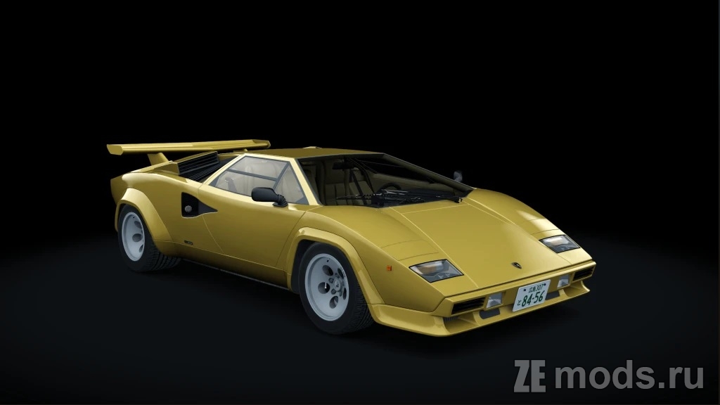 Мод Lamborghini Countach Turbo (1.1) для Assetto Corsa