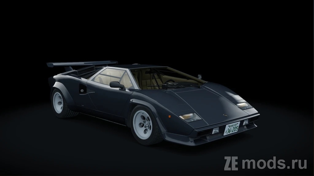 Мод Lamborghini Countach Turbo (1.1) для Assetto Corsa