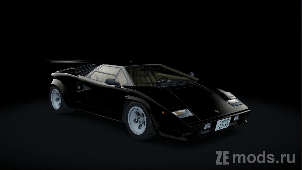 Мод Lamborghini Countach Turbo (1.1) для Assetto Corsa