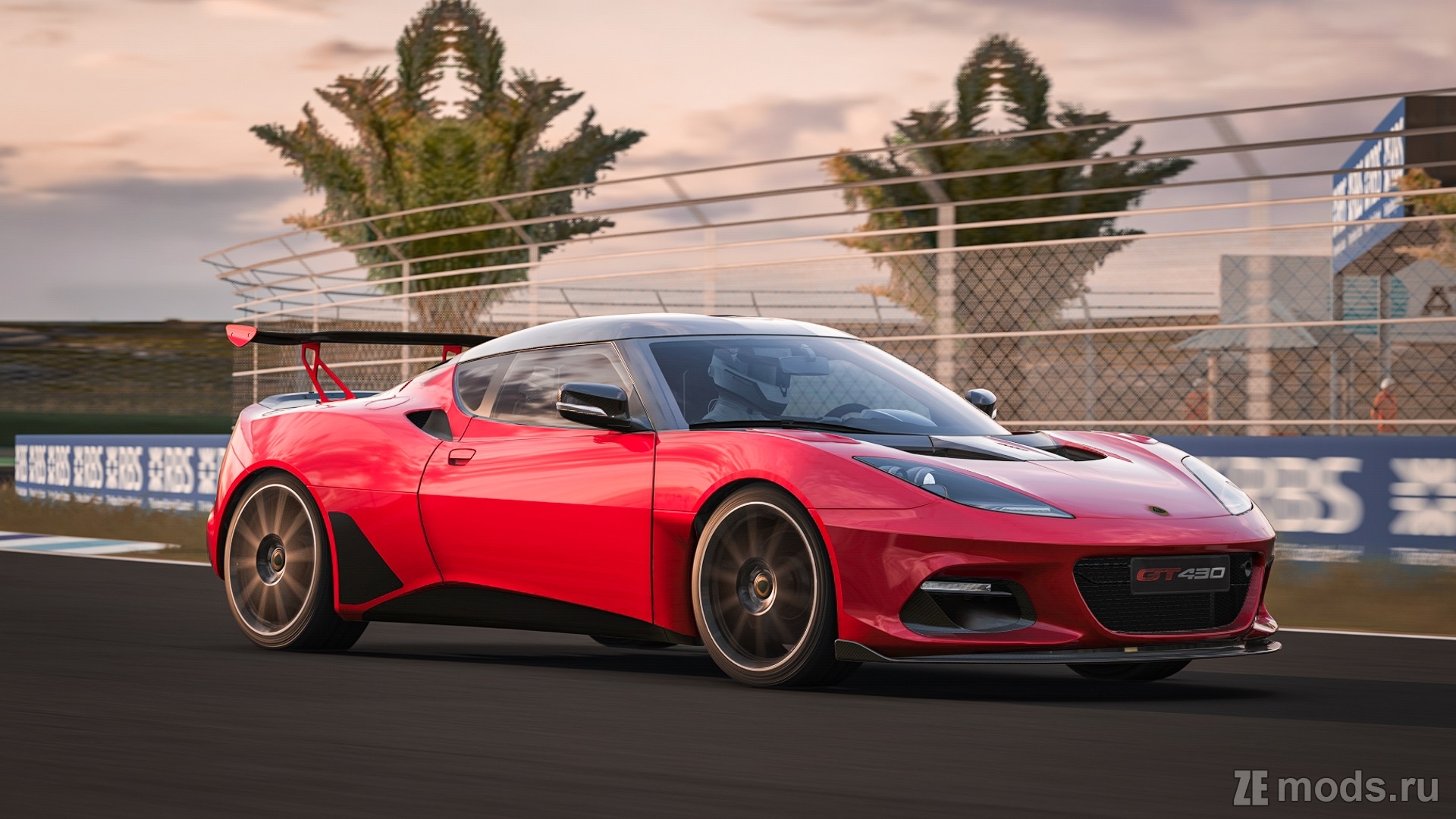 Мод Lotus Evora GT430 для Assetto Corsa