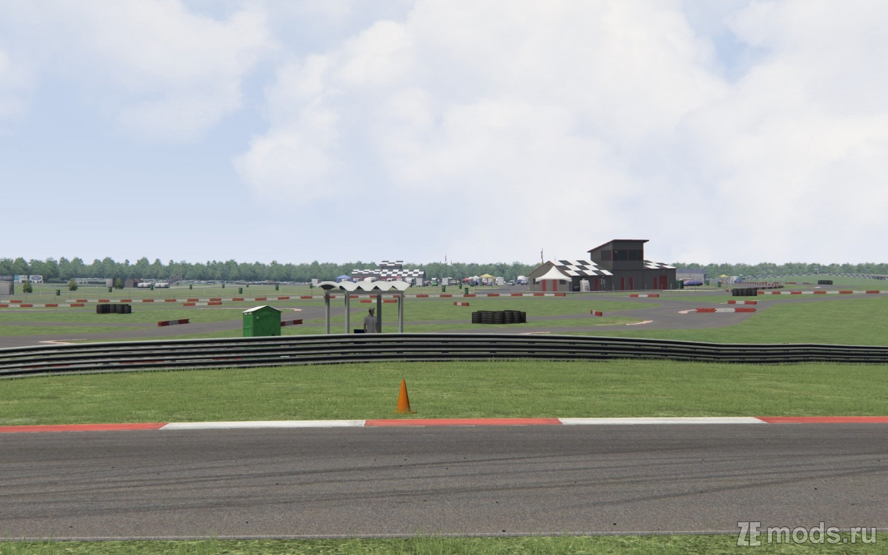 Карта New Jersey Motorsports Park: Lightning (1.1) для Assetto Corsa