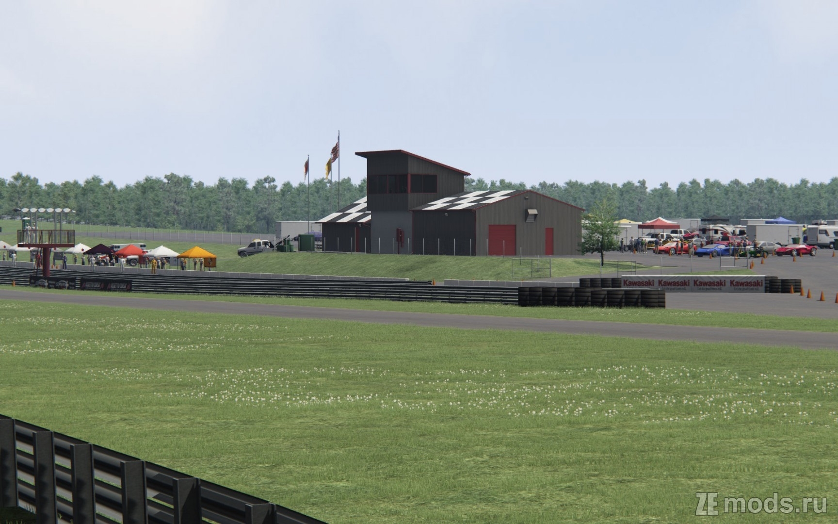 Карта New Jersey Motorsports Park: Lightning (1.1) для Assetto Corsa