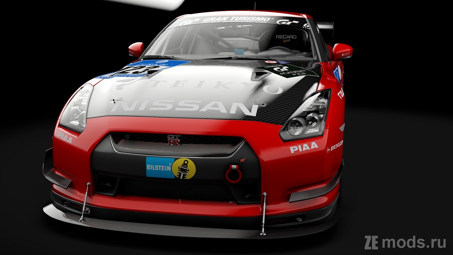 Мод Nissan GT-R R35 CUP 2007 (1.0) для Assetto Corsa