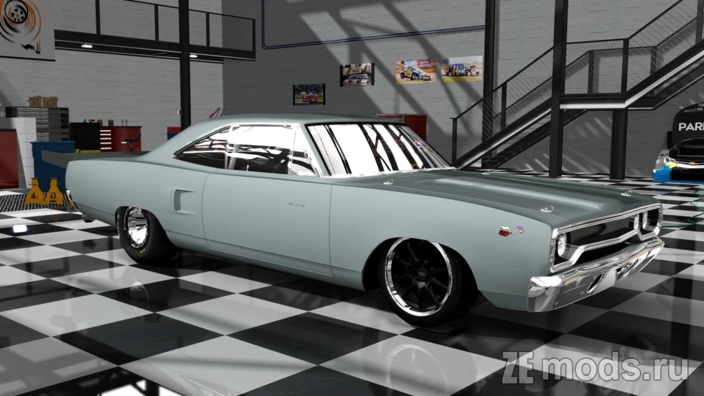 Мод Plymouth Road Runner Drag для Assetto Corsa