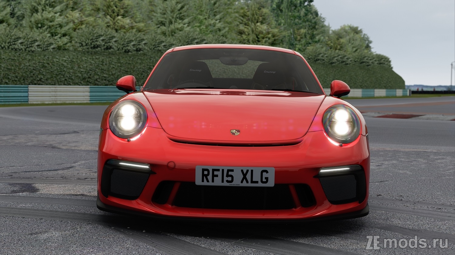 Мод Porsche 911 991.2 GT3 Touring Pack (2.0) для Assetto Corsa